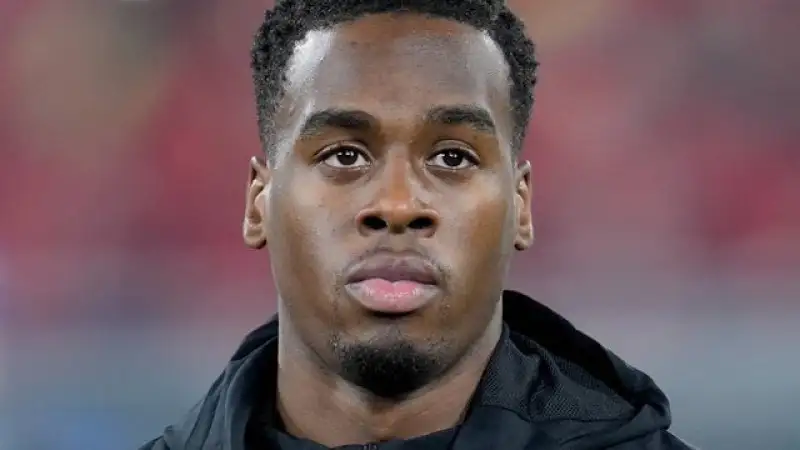 Jamie Bynoe-Gittens của Borussia Dortmund ngày 21/01/2025 Jamie Bynoe-Gittens của Borussia Dortmund trong trận đấu ngày 21 tháng 1 năm 2025