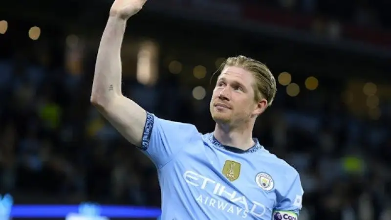 Kevin De Bruyne của Manchester City vào ngày 20 tháng 5 năm 2025 Kevin De Bruyne trong trận đấu cho Manchester City, tháng 5/2025