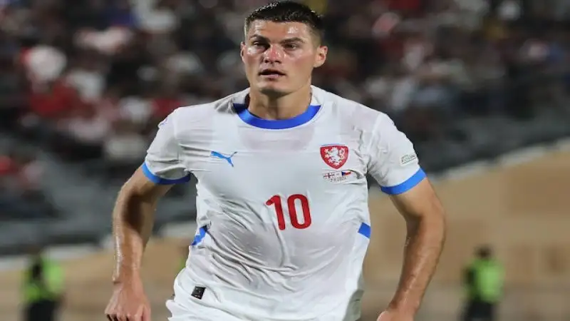 Patrick Schick của Cộng hòa Séc, tháng 9 năm 2024