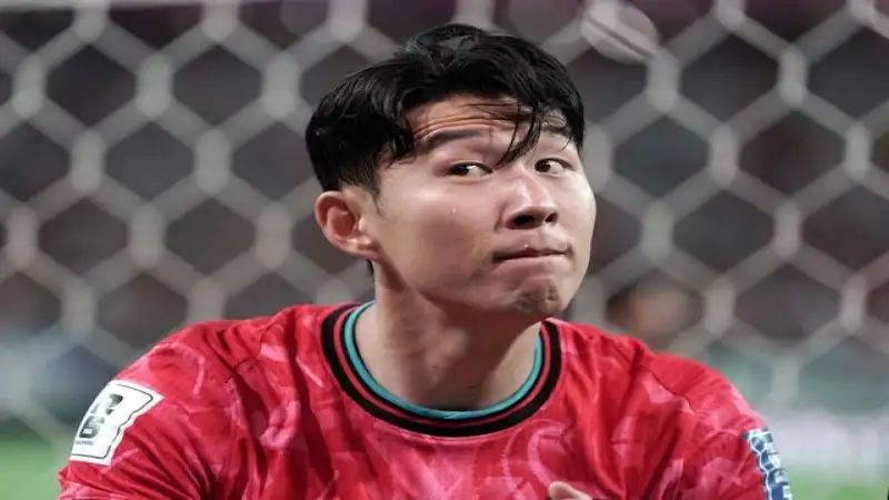Son Heung-min của Hàn Quốc trong trận đấu với Trung Quốc ngày 11 tháng 6 năm 2024