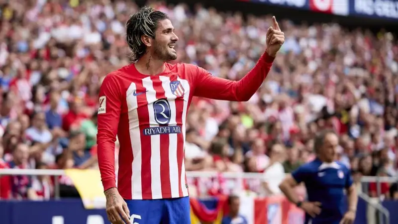 Rodrigo De Paul trong màu áo Atletico Madrid