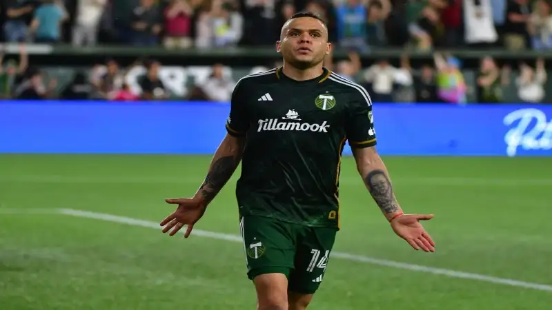 Tiền đạo Jonathan Rodriguez của Portland Timbers