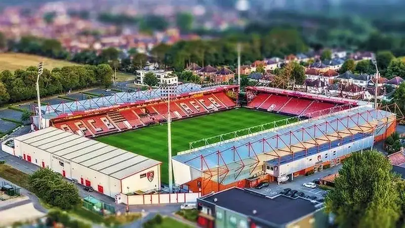 Sân vận động Dean Court, sân nhà của CLB Bournemouth