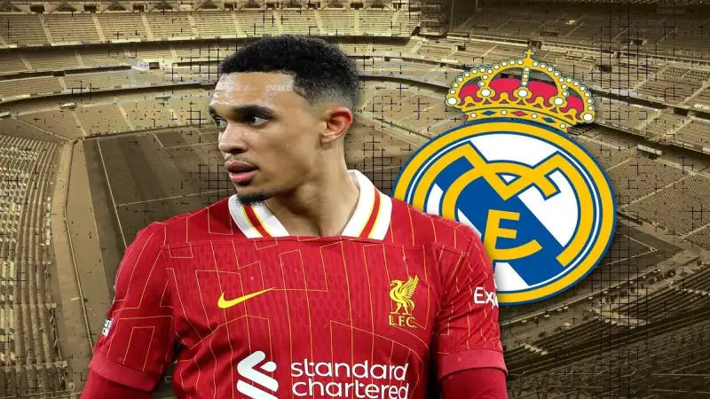 Trent Alexander-Arnold chuyển đến Real Madrid từ Liverpool với giá 8.3 triệu bảng