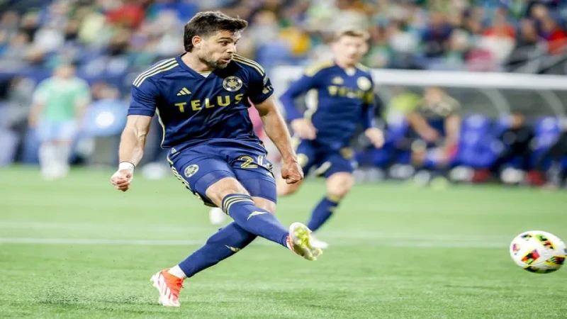 Tiền đạo Brian White - Nhận định soi kèo Los Angeles Galaxy vs Vancouver Whitecaps FC 05/07 lúc 09h30