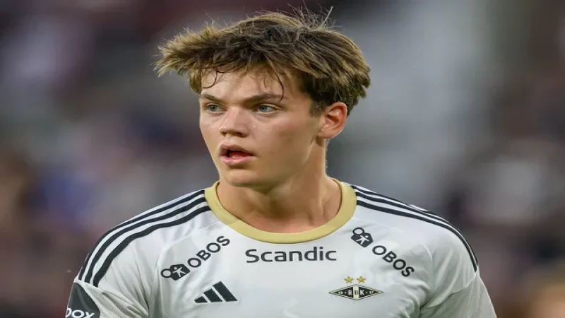 Sverre Nypan của Rosenborg vào ngày 17 tháng 8 năm 2023