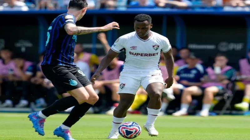 Jhon Arias của Fluminense vào ngày 30 tháng 6 năm 2025