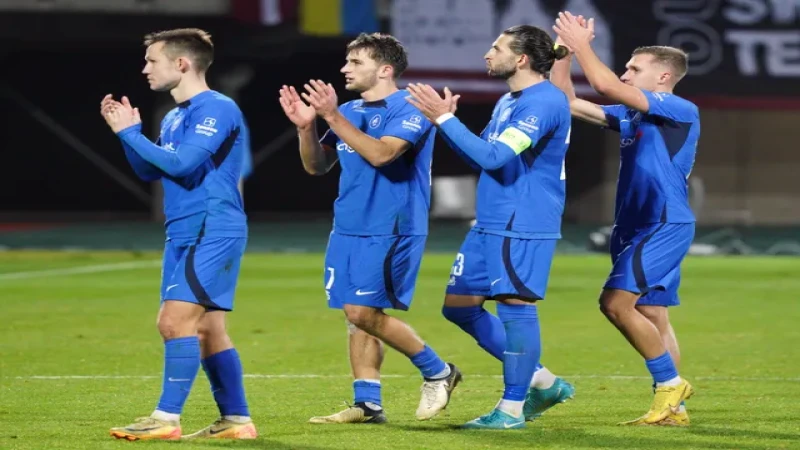 RFS Riga trong trận đấu tại Europa League