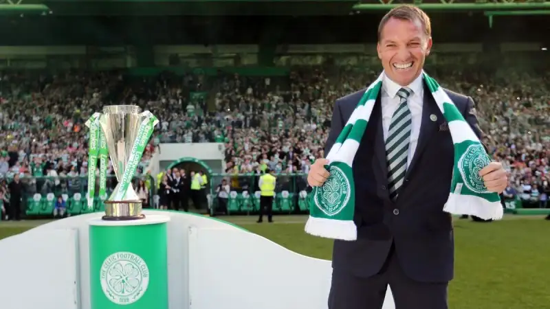 Huấn luyện viên Brendan Rodgers của Celtic