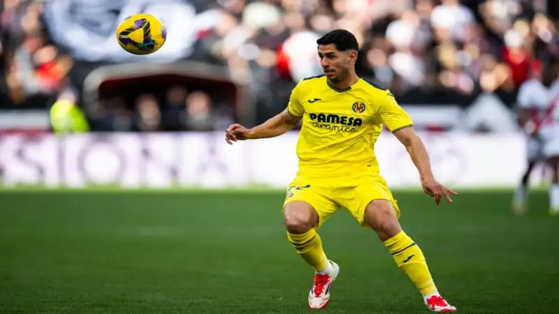 Tiền đạo Ayoze Perez của Villarreal