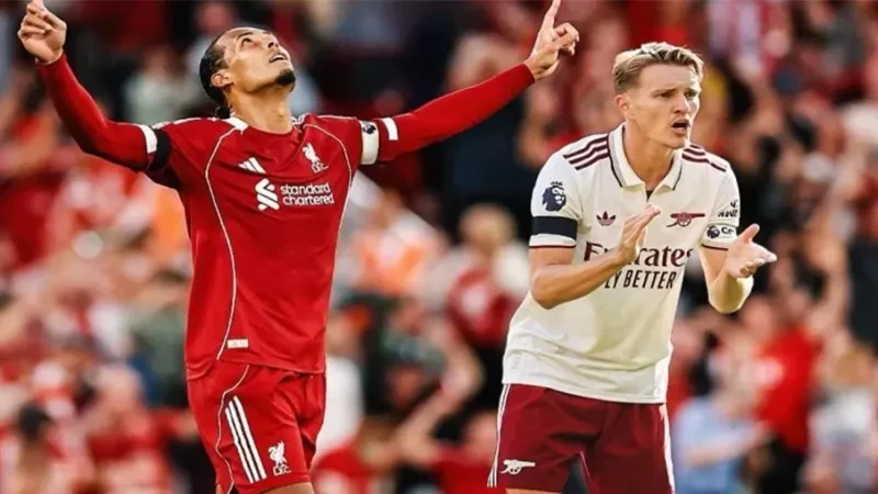 Nhận định soi kèo bóng đá Liverpool vs Arsenal 22h30 ngày 31/8/2025