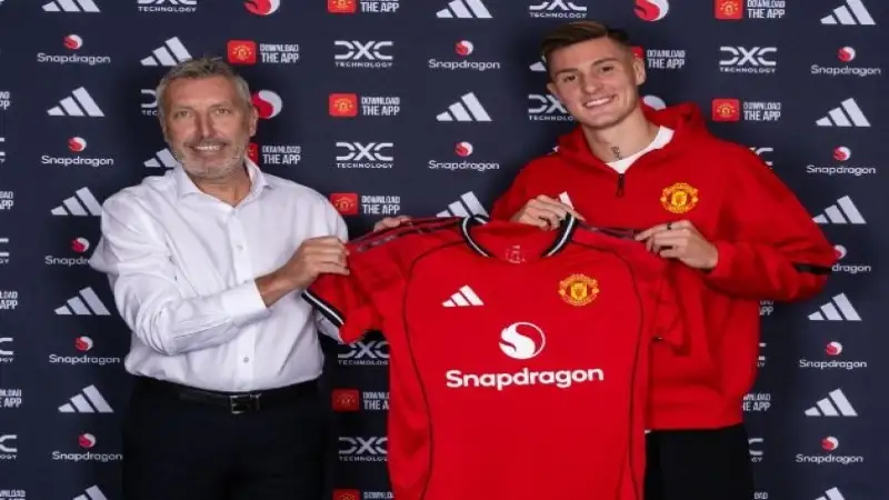 Tiền đạo mới của Man United, Benjamin Sesko