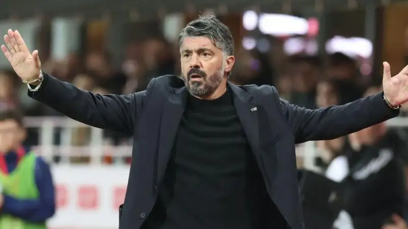 Huấn luyện viên Gennaro Gattuso của Ý
