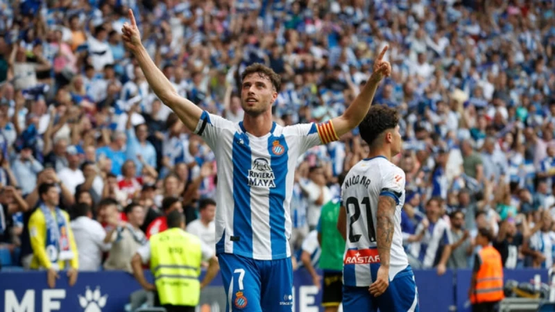 Tiền đạo Javi Puado của Espanyol
